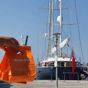 Below Deck Sailing - Season 2 crew and production team got custom engraved Break Time nautical bracelets