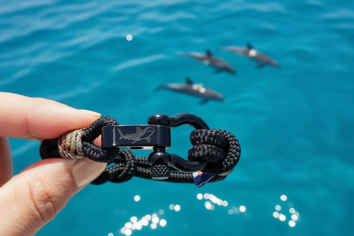 CAPTAIN 4mm Nautical Clasp Bracelet - Camo