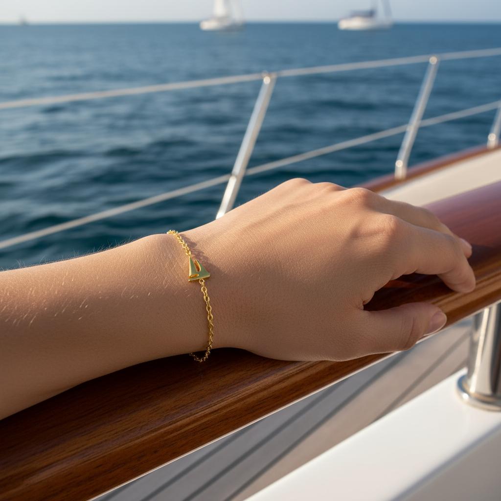 CHARMED MINI bracelet sailing yacht