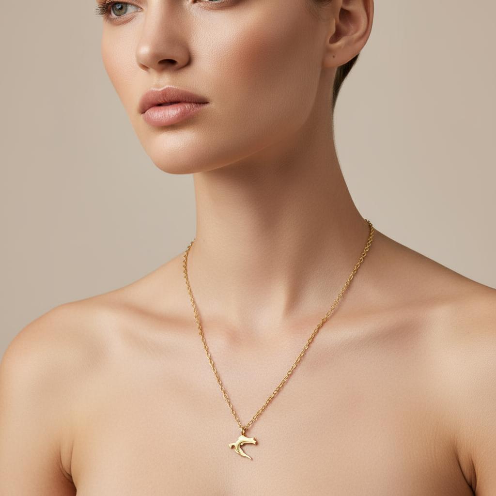 CHARMED MINI necklace Croatia map pendant