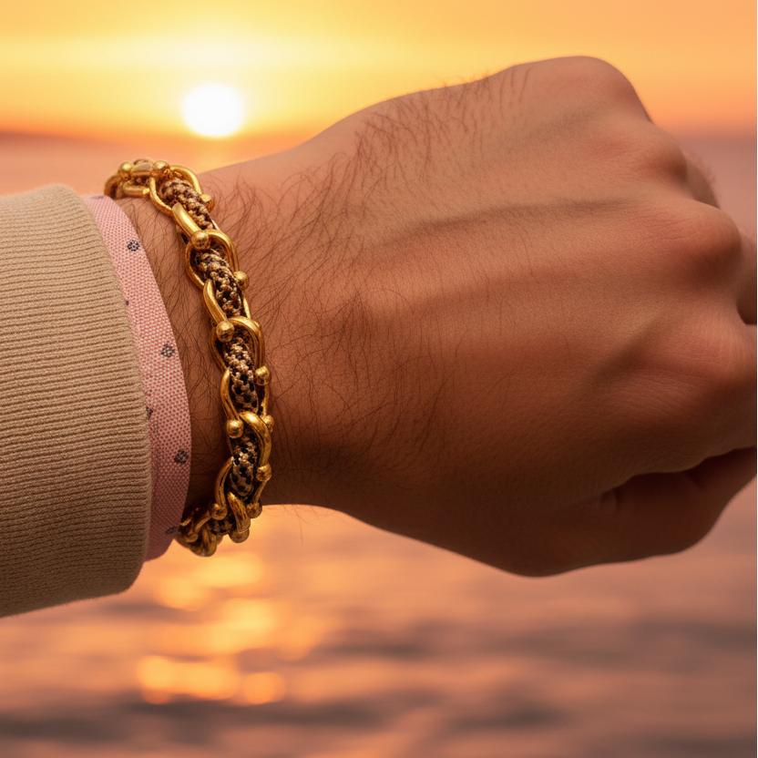 OCEAN MAXI Designer Bracelet / Necklace Preppy