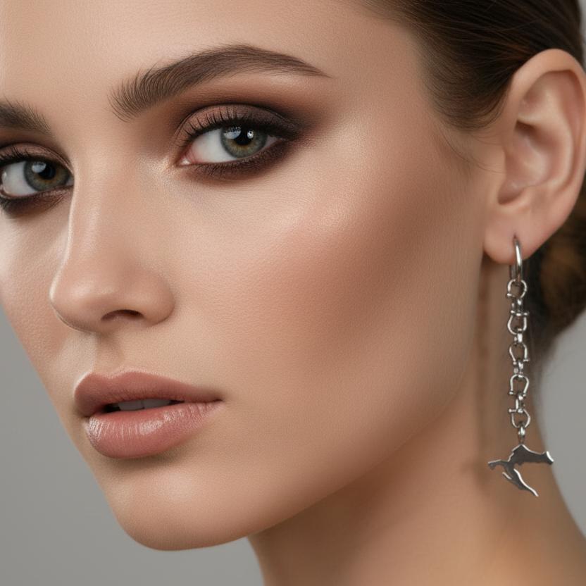 OCEAN MINI Dangle Earrings with Croatia Pendant