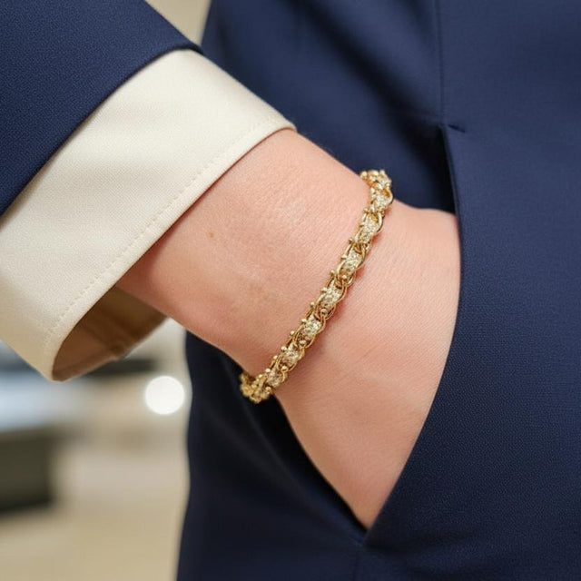 OCEAN MINI Designer Bracelet / Necklace Gold