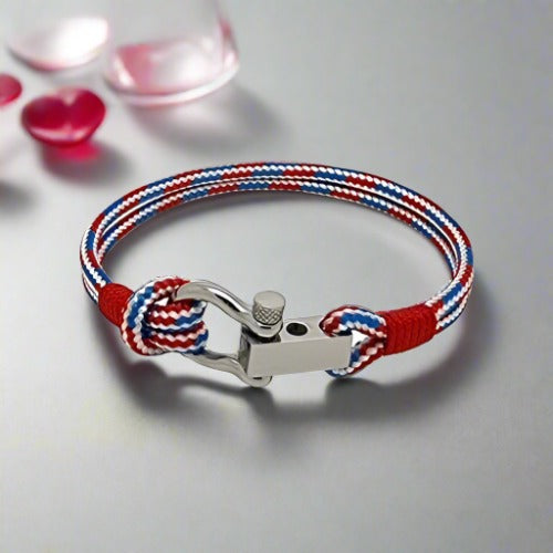 ROYAL 3mm nautical clasp bracelet Croatian mix