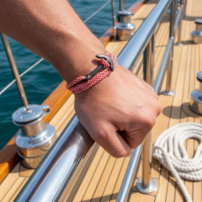 YACHT CREW big anchor bracelet Croatia