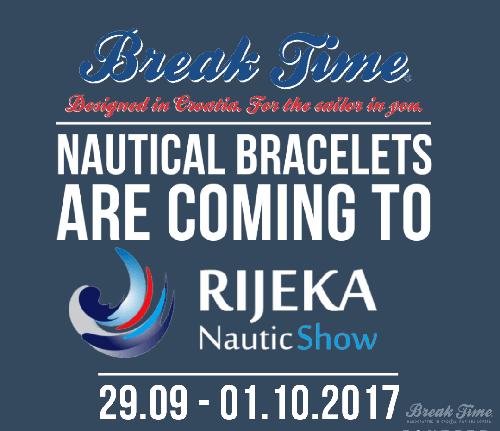 The Break Time nautical bracelets are coming to Rijeka!