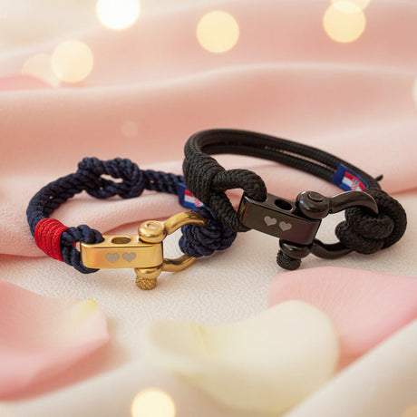 Free engraving on nautical jewelry made in Croatia