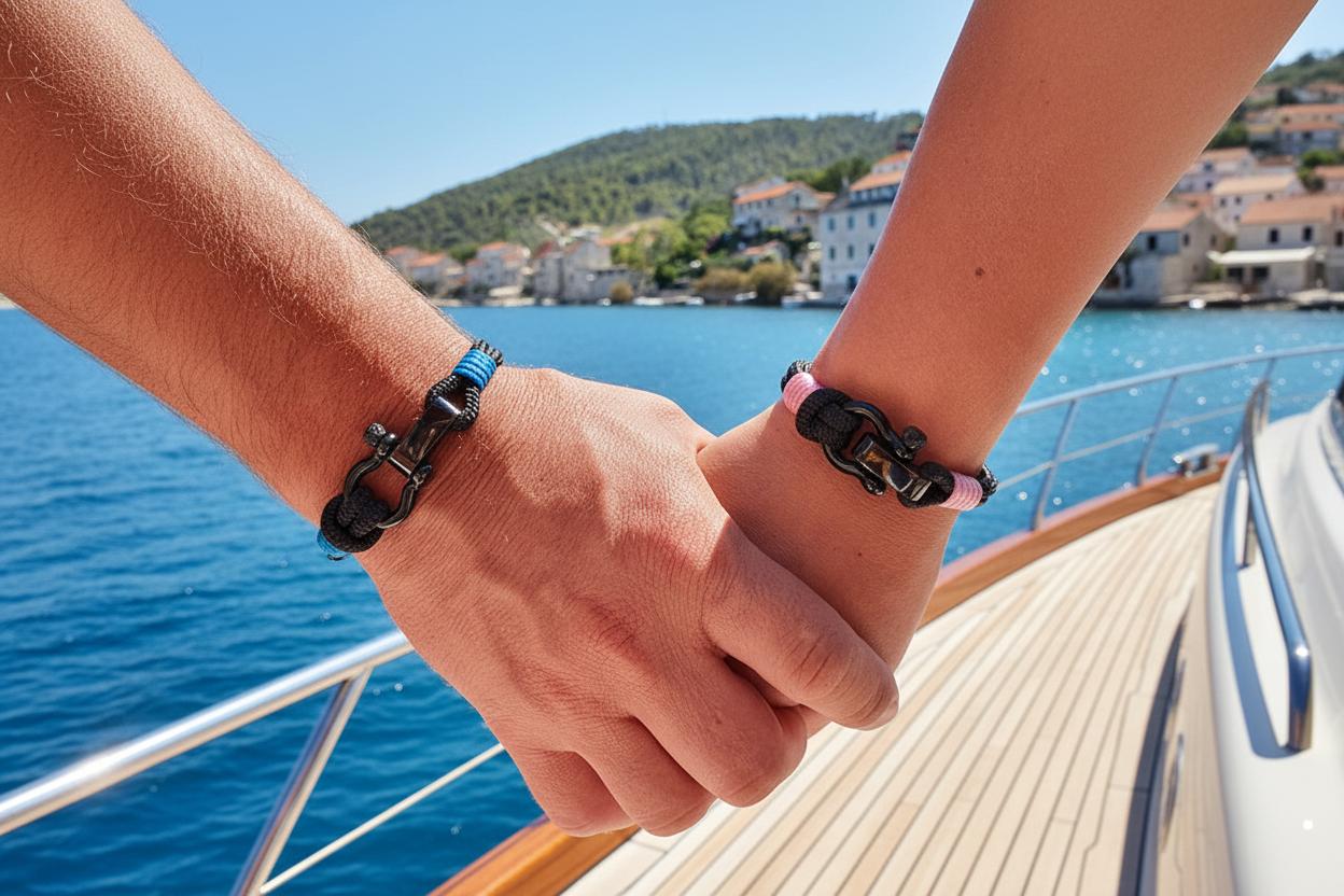 Best selling nautical jewellery handmade in Croatia. Bracelets for men and for women