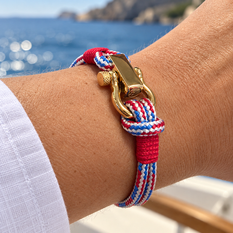 ROYAL 3mm Armband mit nautischer Schließe, kroatischer Mix