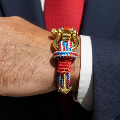 ADRIATICA Nautical Clasp & Anchor Bracelet Croatian Mix