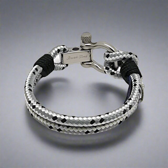 ADRIATICA Nautical Clasp & Anchor Bracelet Grey Mix