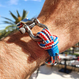 ADRIATICA Shackle & Anchor Bracelet Croatian Mix