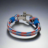 ADRIATICA Shackle & Anchor Bracelet Croatian Mix