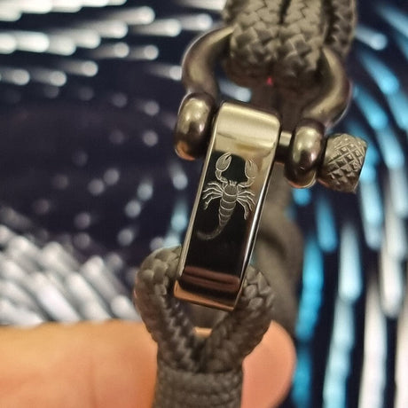 CAPTAIN 4mm Nautical Clasp Bracelet