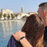 CAPTAIN 4mm Nautical Clasp Bracelet - Blue