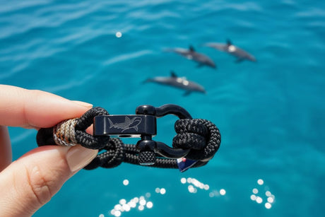 CAPTAIN 4mm Nautical Clasp Bracelet - Camo