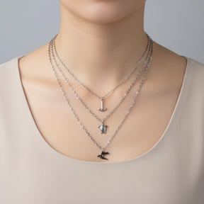 CHARMED MINI pendant layered necklace