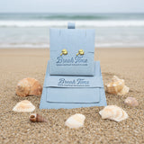 CHARMED MINI stud earrings palm tree