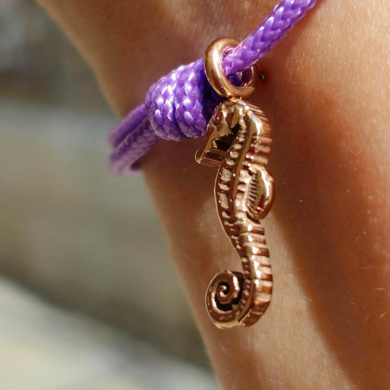 CHARMED bracelet with sea horse pendant