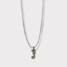 CHARMED steel necklace with sea horse pendant