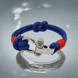 CORSAIR Big Shackle Bracelet Blue Red