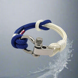 CORSAIR Big Shackle Bracelet Blue White