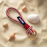 HARBOUR MINI red mix rope key-ring