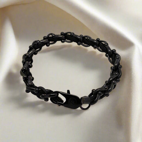 OCEAN MAXI Designer Bracelet / Necklace Black