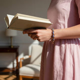 OCEAN MAXI Designer Bracelet / Necklace Dusty Purple