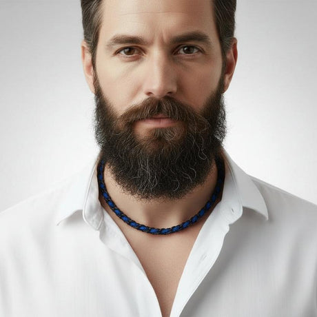 OCEAN MAXI Designer Armband / Halskette Electric Blue