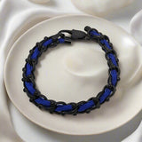 OCEAN MAXI Designer Bracelet / Necklace Electric Blue