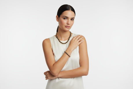 OCEAN MAXI Designer Bracelet / Necklace Navy Blue