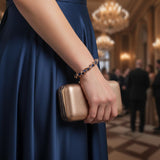 OCEAN MAXI Designer Bracelet / Necklace Navy Blue