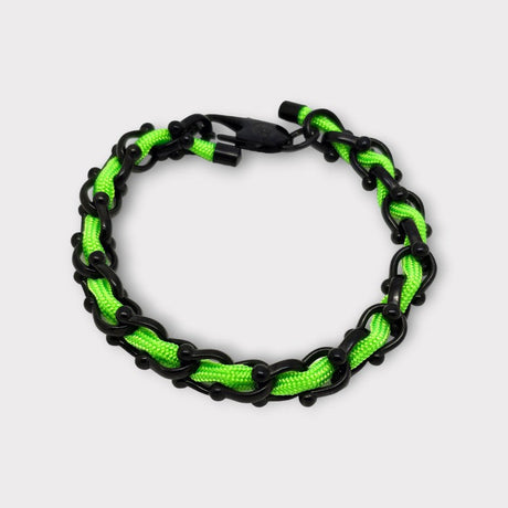 OCEAN MAXI Designer Bracelet / Necklace Neon Green