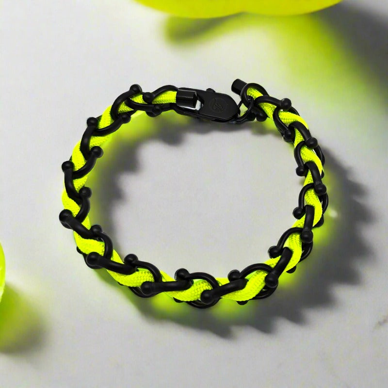 OCEAN MAXI Designer Bracelet / Necklace Neon Yellow