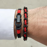 OCEAN MAXI Designer Bracelet / Necklace Red