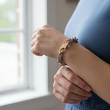 OCEAN MAXI Designer Bracelet / Necklace Soft Blue