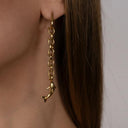 OCEAN MINI Dangle Earrings with Dolphin Pendant