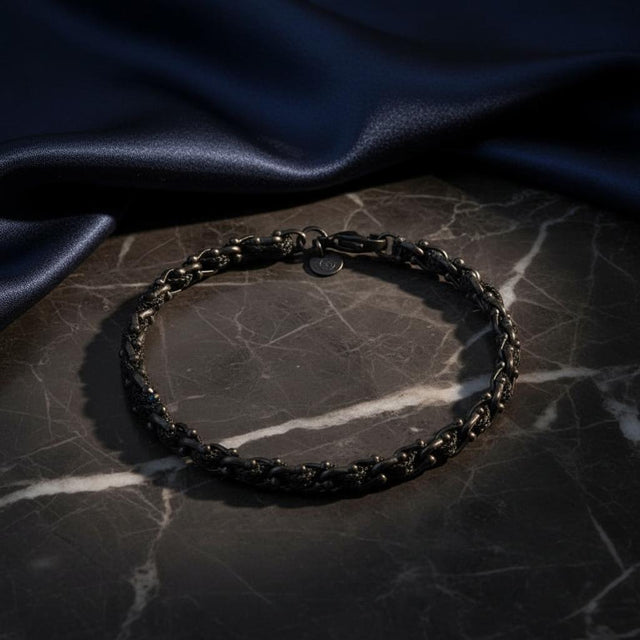 OCEAN MINI Designer Bracelet / Necklace Black