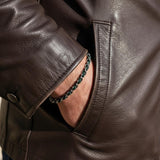 OCEAN MINI Designer Bracelet / Necklace Dark Green