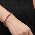 OCEAN MINI Designer Bracelet / Necklace Fuchsia
