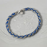 OCEAN MINI Designer Bracelet / Necklace Med Blue