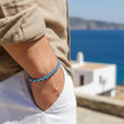 OCEAN MINI Designer Bracelet / Necklace Med Blue