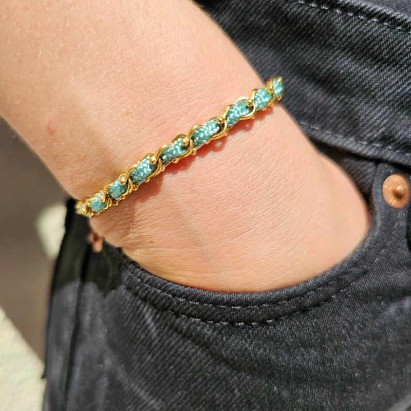 OCEAN MINI Designer Bracelet / Necklace Sea Green