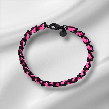 OCEAN MINI Signature Bracelet Neon Pink