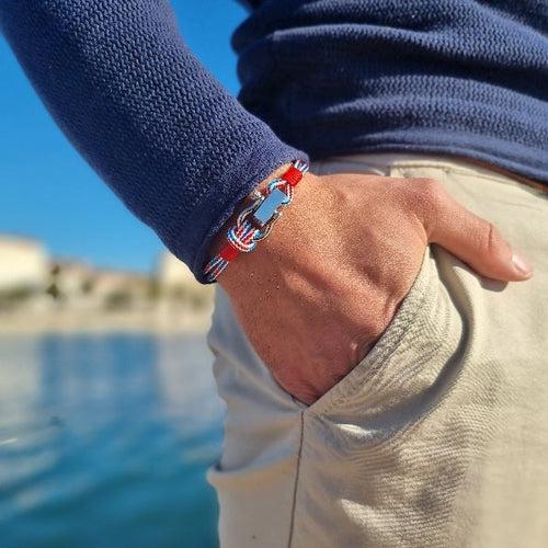 ROYAL 3mm nautical clasp bracelet Croatian mix