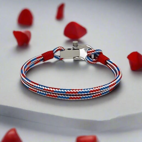 ROYAL 3mm nautical clasp bracelet Croatian mix