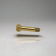 Replacement pin 4mm yellow gold for WAVES collection
