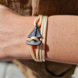 SAILOR mini boat bracelet gold