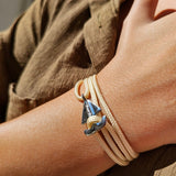 SAILOR mini boat bracelet gold